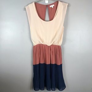 Charming Charlie Colorblock Dress Size Small